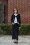 Özüm Triple Ribbed Suit Black