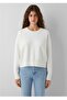 Loose Fit Basic Women's Sweater. - 2