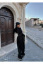 Black High Waist Basic Jogger Tracksuit - 4