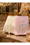 Cerenna Velvet Towel Set Cream&Powder -Hand&Face Towel Set 50&90 - 2