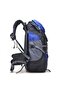 Solid Outdoor Hiking Backpack Blue/Black - 3