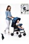 Luxurious, Lightweight, Foldable, Fully Compliant Baby Stroller.