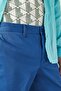 Men's Slim Fit Organic Cotton Bermuda Blue Shorts Men's Slim Fit Cotton Bermuda Shorts Blue - 4