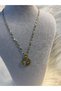 Zodiac Sign Pendant Sedefli̇ Necklace 316L Stainless Gold “Anti-Allergic” Stylish Elegant - 3