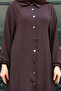 Shirt Collar with Snap Buttons on the Front and Elastic Cuffs Set - 6