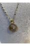 Zodiac Sign Pendant Sedefli̇ Necklace 316L Stainless Gold “Anti-Allergic” Stylish Elegant - 4