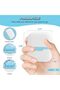 2-in-1 Reusable Ice Roller for Face & Body, Comes with a FREE Bonus Ice Cube Roller, Features W - 7