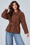 Women's Stoned Vegan Suede Jacket