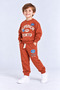 Boy's Superior Tokyo Printed 2-Piece Tracksuit Set Casual Cotton Bottom and Top Set Ak116 - 4