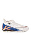 White-Black Sock Lace-Up Men's Football Shoes Halı Saha Superfly - 3