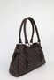 Women's Monogram Brown Buckle Belt Detailed Gold Vintage Accessory Hand Shoulder Bag Primood - 3
