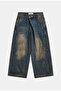 Women's T.Kot Color Palazzo Baggy Fit T17T Special Design Denim Jeans - 5