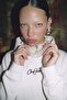Unisex Oversize Hoodie Chmp Studios Embroidered White - Hooded, Pocketed, 3 Thread Fleece - 3