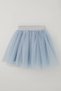 Girl's Tutu Skirt with Glitter and Elastic Waist, 5-10 Years Old, Light Blue - 3