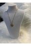 Zodiac Sign Pendant Sedefli̇ Necklace 316L Stainless Gold “Anti-Allergic” Stylish Elegant - 4