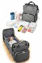 Maternity Baby Care Bag with Mattress, Functional, Waterproof, Thermal Pocket, Stroller Strap, Large Volume, Multiple Compartments
