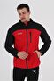 Elite Raincoat Red Black - 2