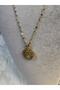 Zodiac Sign Pendant Sedefli̇ Necklace 316L Stainless Gold “Anti-Allergic” Stylish Elegant - 6