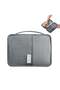 Passport And Card Holder Bag Grey - 2