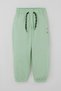 Girl's Sweatpants with Pocket and Button Accessories, with Lacing Accessories, 1-4 Years Old, Water Green