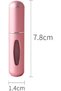 SKY-TOUCH 5 قطع من زجاجات رذاذ العطور: زجاجات رذاذ صغيرة محمولة فارغة قابلة لإعادة التعبئة - 5
