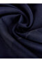 Navy Blue Floral Patterned Women's Shawl - 4