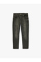 Cotton Regular Waist Pocket Tapered Jean Trousers - Joe Jean