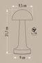 Ct-8428 Mushroom Table Lamp Touchable 3 Colors - 7
