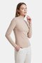 3-Ten Women's Half Turtleneck Long Sleeve Body/Blouse - Pack of 3 - 2