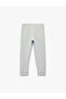 Pocket Detailed Tie Waist Raster Jogger Sweatpants - 4