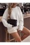 Lace Detailed Soft Women's Knitwear Sweater - 4