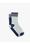 Cotton Striped 2-Piece Sock Set
