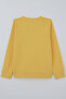 Girl's Cardigan with Buttons, Thin Stripes, 8-12 Years, Yellow - 5