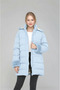 Girl's Fur Detailed Long Slim Fit Casual Winter Lined Thick Coat - 4