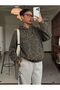 Trend Cheetah Print Hoodie 3 Yarn Digital Print Hooded Sweat Cardigan - 4