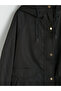Hooded Oversized Women's Raincoat - 7