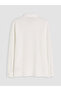 White Long Sleeve Boy's Shirt - 5