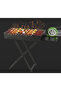 Portable Folding Charcoal BBQ Grill with Adjustable Air Vent, Black - 60 cm - 5