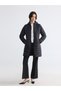 Ozmarka New Season Black Hooded Women's Inflatable Coat - 2