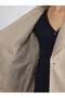 Jacket Collar Women's Cashmere Coat - 4