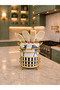 Kitchen Set - Dowry Set 105 Flat Lid 10 Pieces at Zebra Mercan Gold - Feray Home - 4