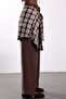Brown Shirt Detailed Trousers 2066 - 6