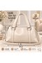 Set of 4 Bags Modern Stylish Design Women's Shoulder Bag, Handbag, Phone Holder and Wallet Combination Daily Gift - 2