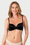 Women's Black Drop Bra