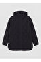 Xside Black Hooded Quilted Women's Puffer Jacket - 6