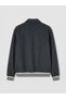 Ozmarka New Season Green Shirt Collar Suede Men's Coat - 7