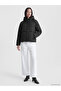 Ozmarka New Season Black Hooded Women's Inflatable Coat - 2