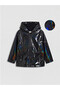 Lcw Kidsshiny Surface Hooded Girls' Raincoat - 8