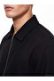 Ozmarka New Season Black Regular Fit Shirt Collar Men's Jacket - 3