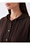 Lcw Everyday Brown Hooded Women's Jacket - 3